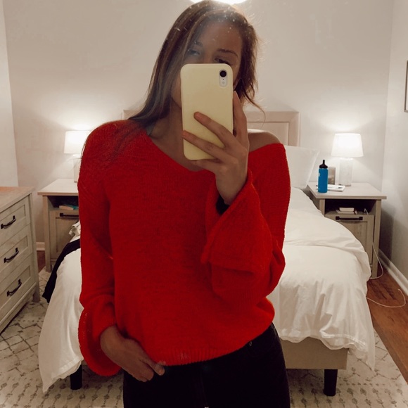 red sweater - Picture 2 of 2